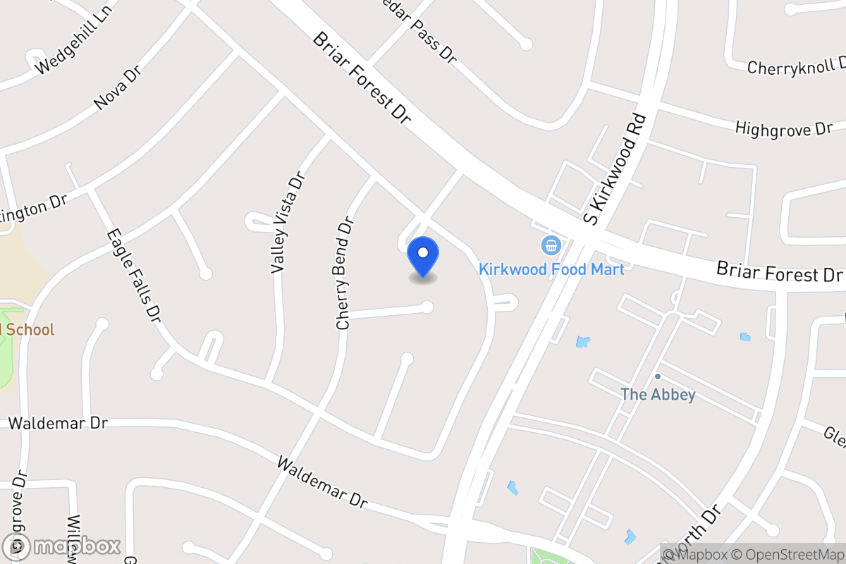 Map of 11810 Spruce Hill Dr, Houston