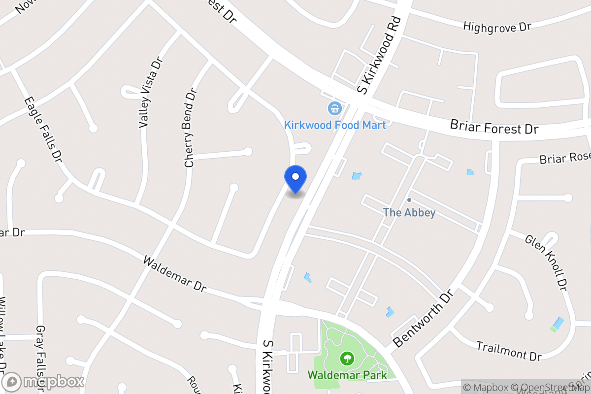 Map of 11820 Westmere Dr, Houston