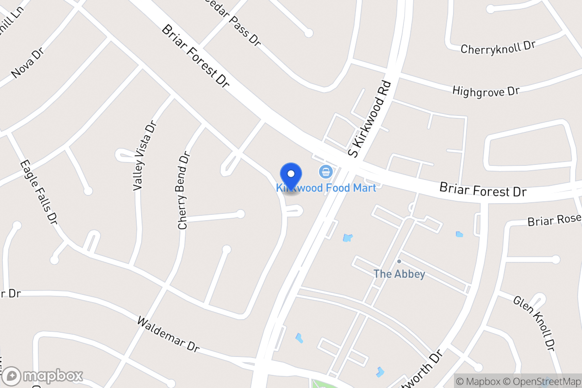 Map of 1710 Westmere Ct, Houston