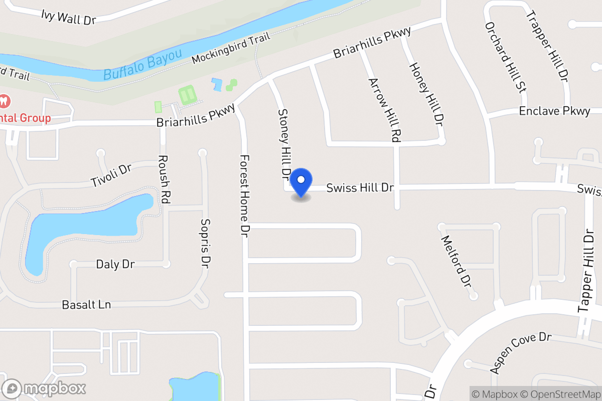 Map of 14211 Swiss Hill Dr, Houston