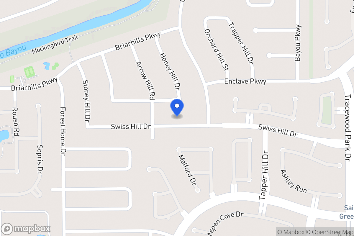 Map of 14002 Swiss Hill Dr, Houston