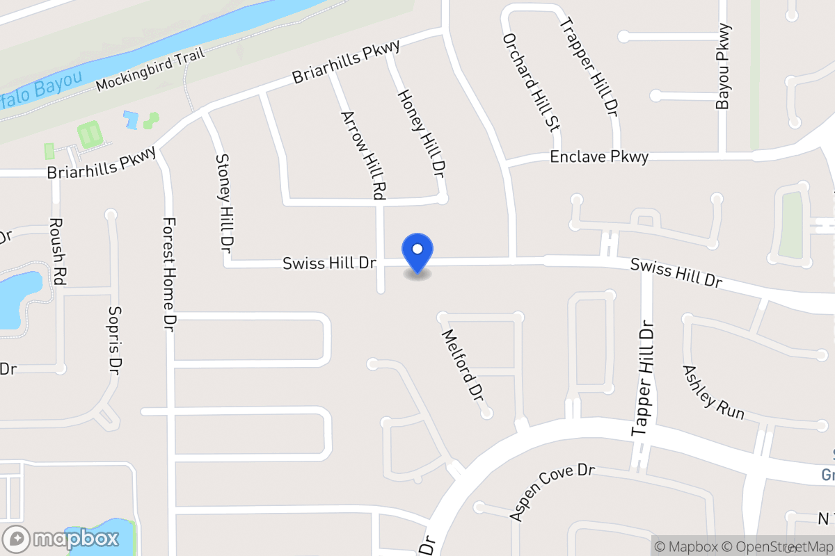 Map of 14011 Swiss Hill Dr, Houston