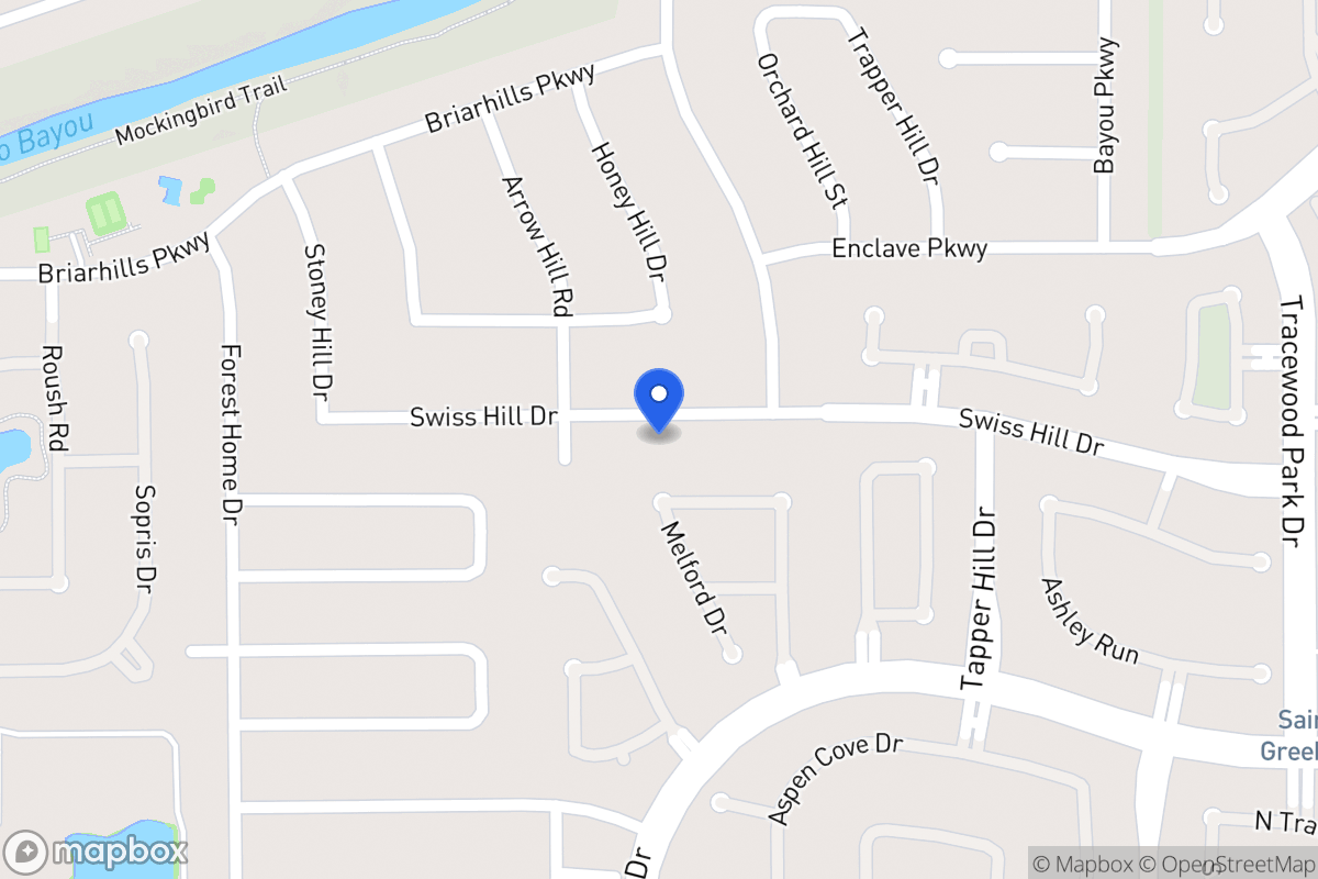 Map of 14003 Swiss Hill Dr, Houston