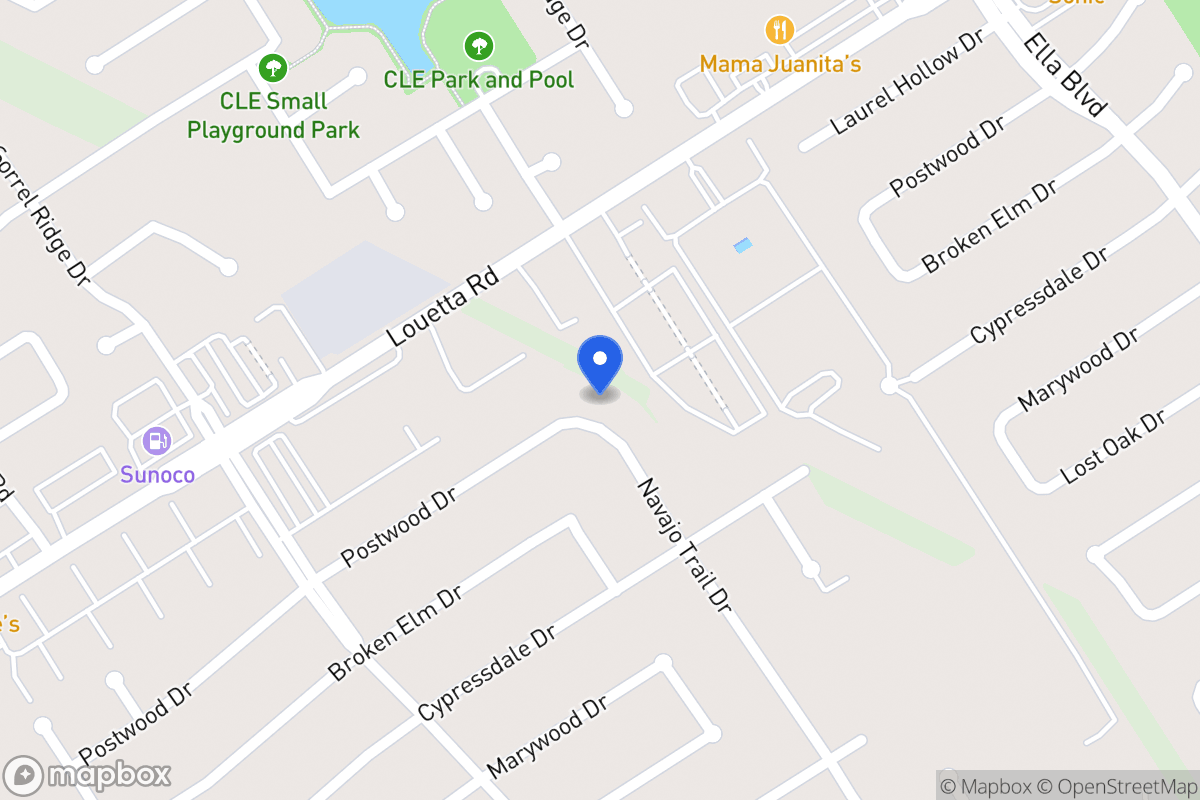 Map of 3802 Postwood Dr, Spring