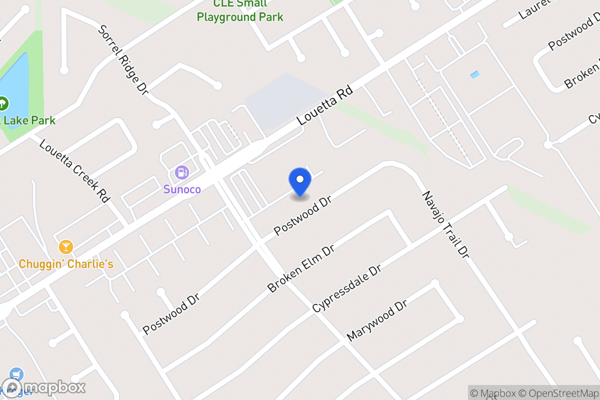 Map of 3906 Postwood Dr, Spring