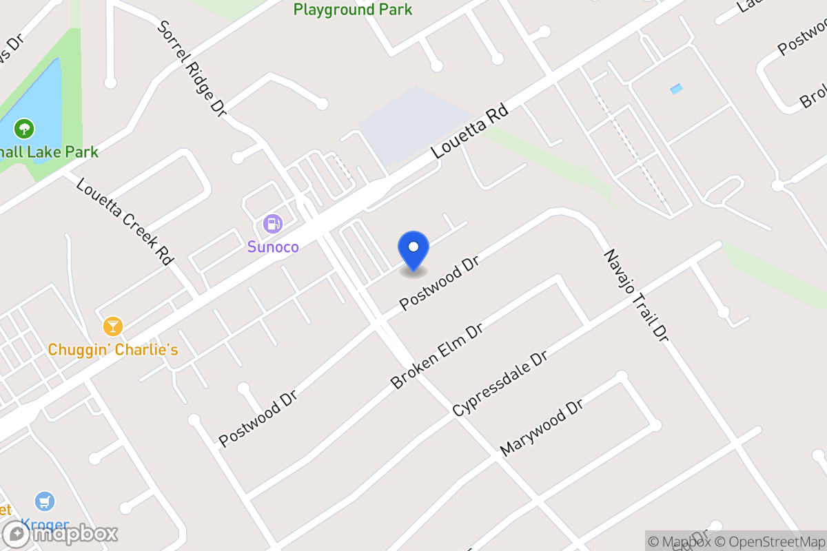 Map of 3914 Postwood Dr, Spring