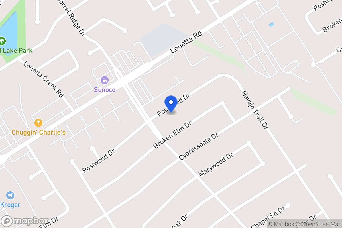 Map of 3915 Postwood Dr, Spring