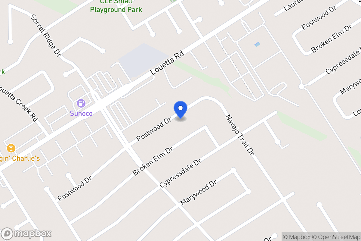 Map of 3835 Postwood Dr, Spring