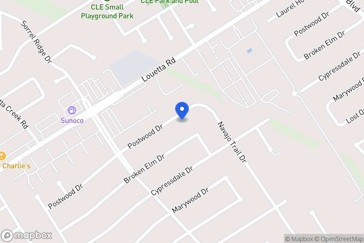Map of 3827 Postwood Dr, Spring