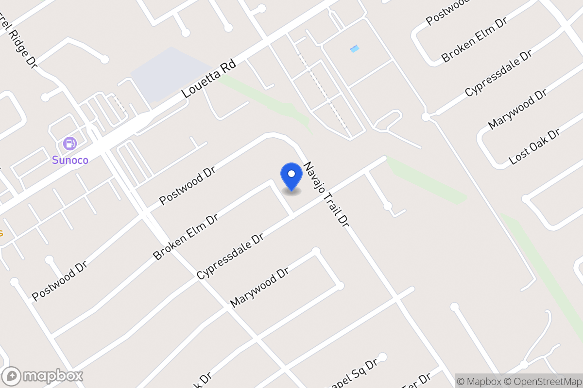 Map of 18306 Cassina Ln, Spring