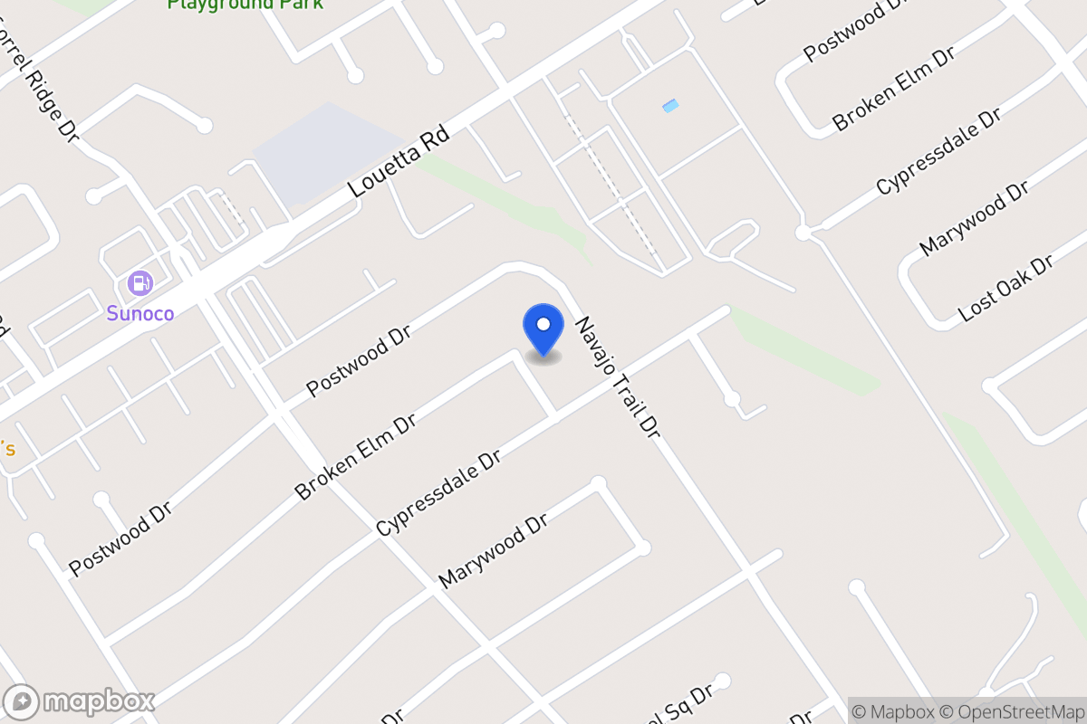 Map of 18310 Cassina Ln, Spring