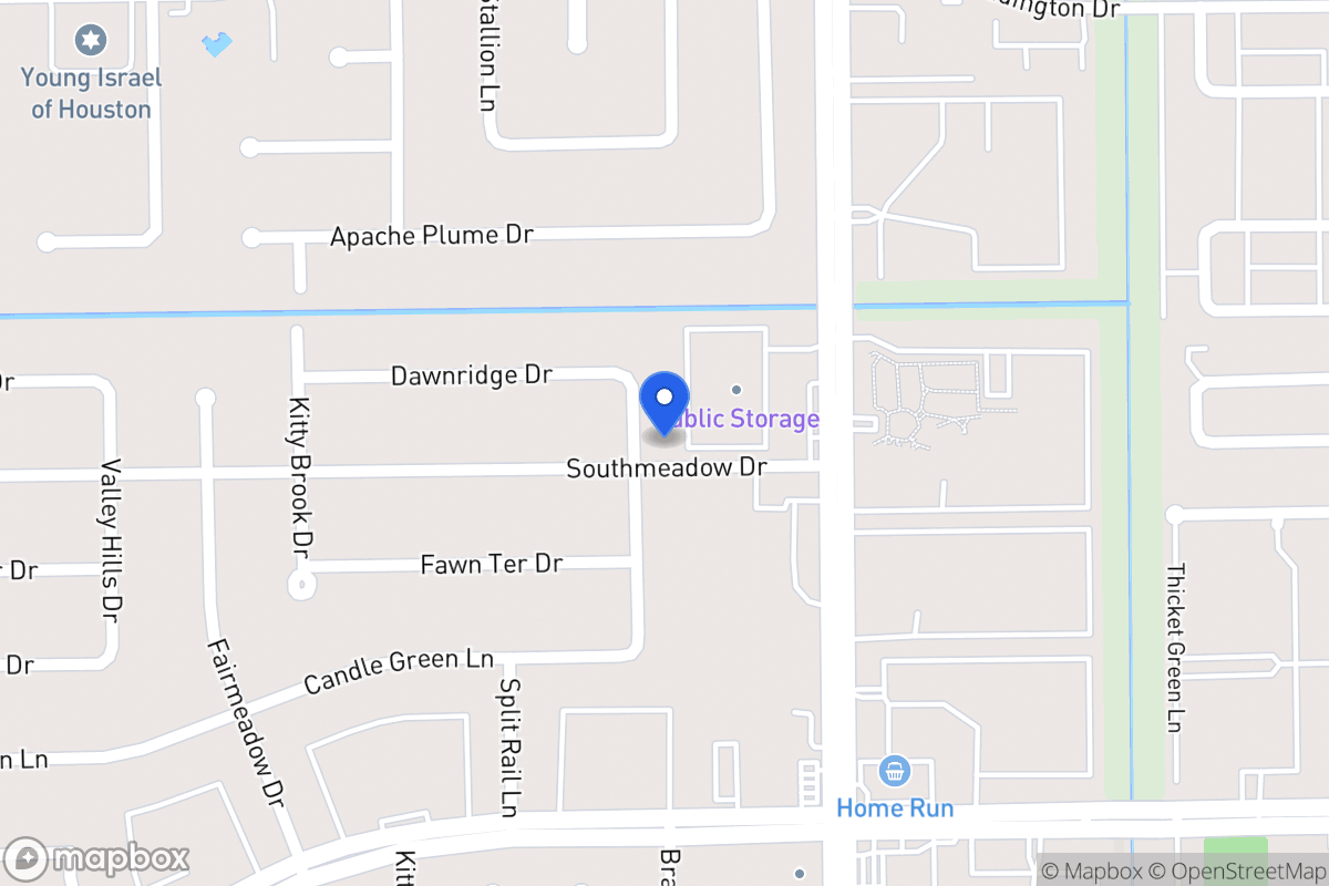 Map of 12015 Braesridge Dr, Houston