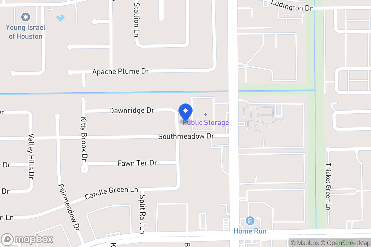 Map of 12011 Braesridge Dr, Houston