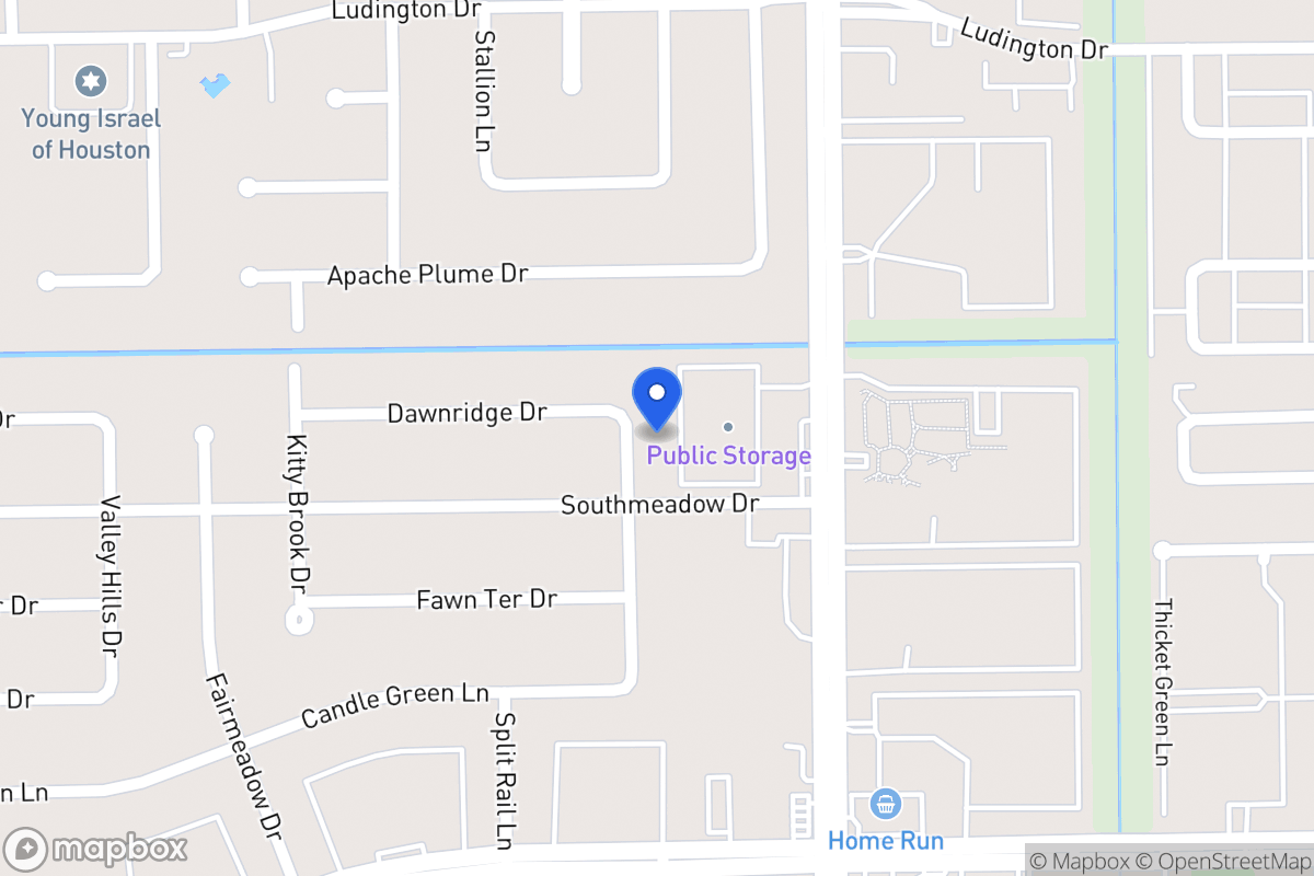 Map of 12007 Braesridge Dr, Houston