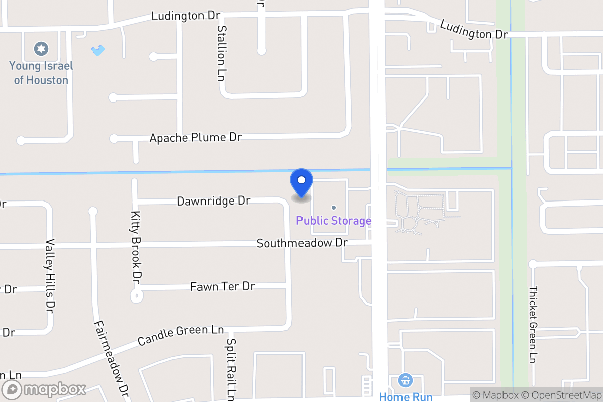 Map of 12003 Braesridge Dr, Houston