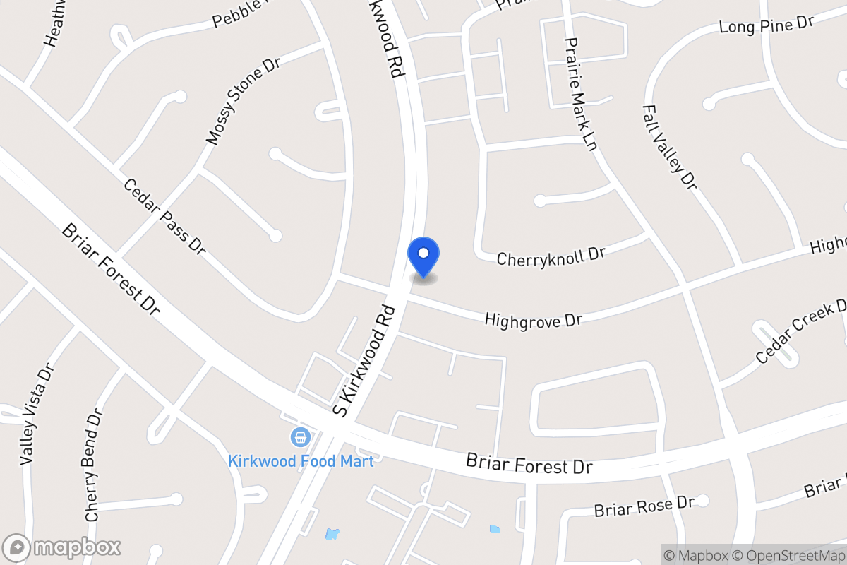 Map of 11730 Highgrove Dr, Houston