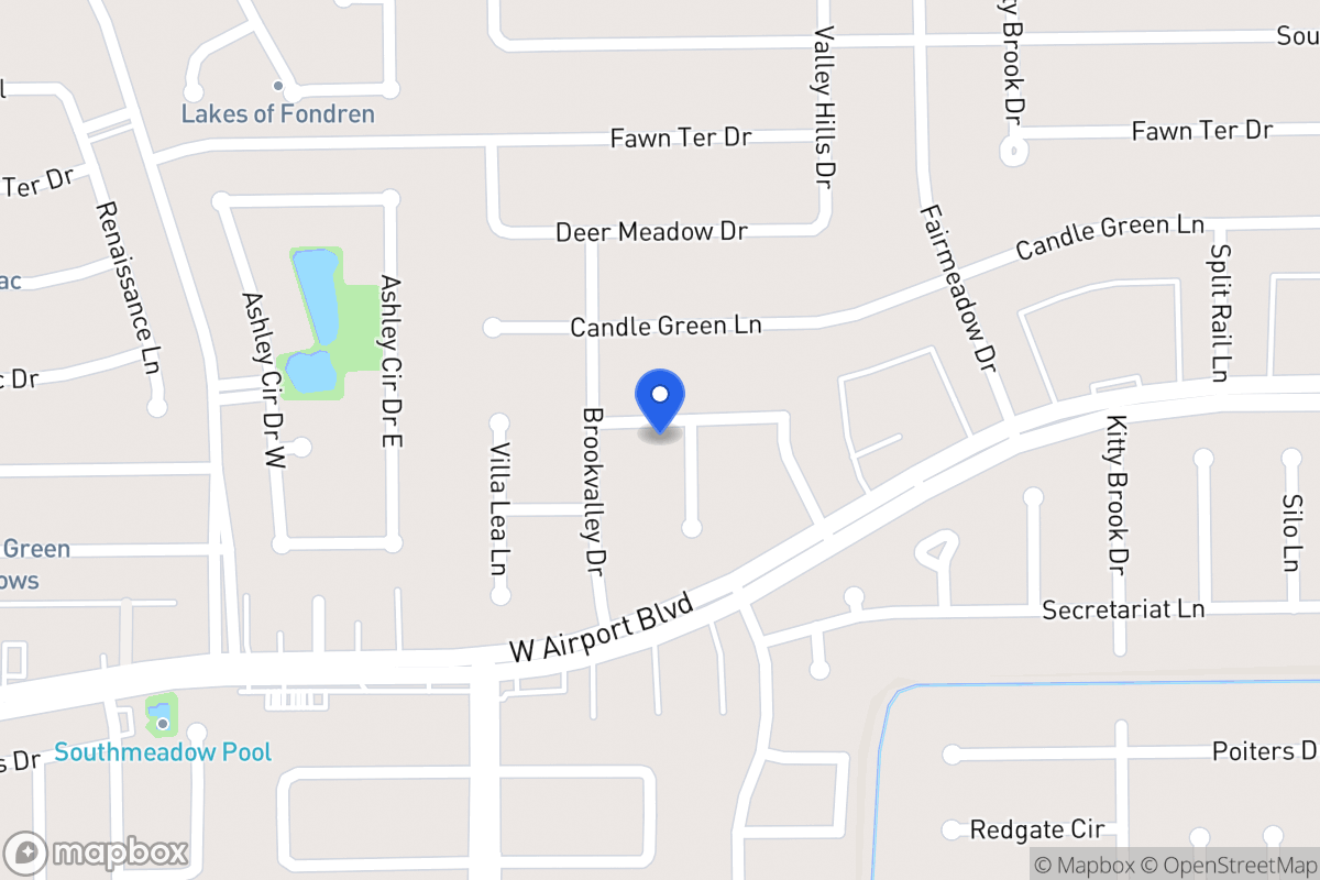 Map of 12202 Riva Ridge Ln, Houston