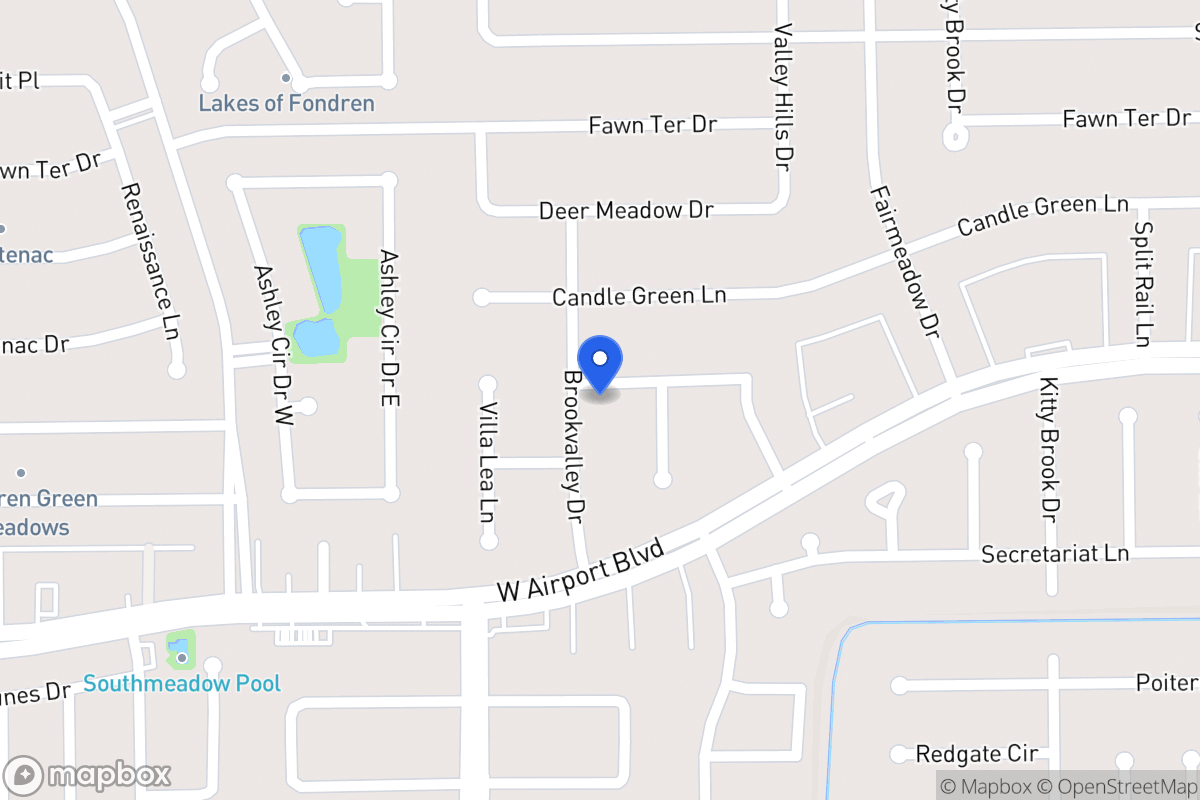 Map of 12219 Brookvalley Dr, Houston