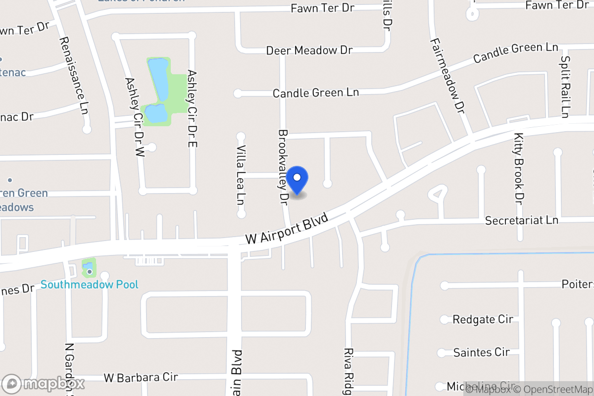 Map of 12243 Brookvalley Dr, Houston