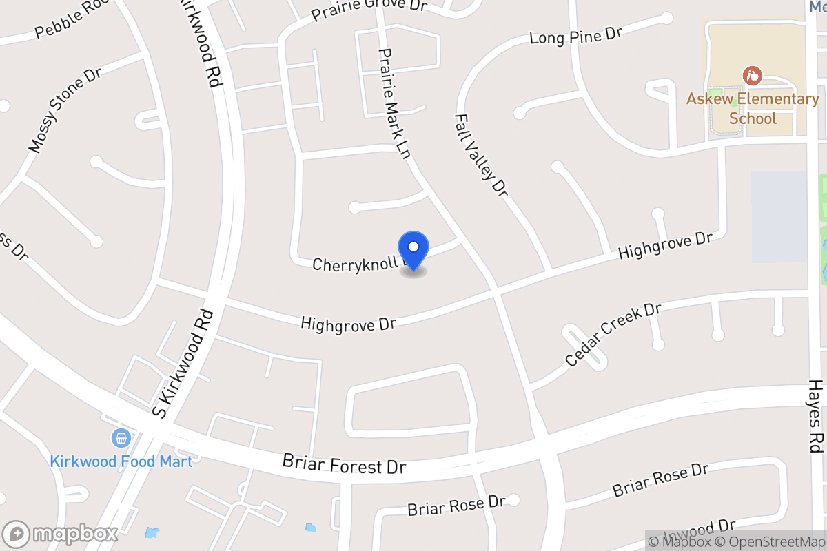 Map of 11615 Cherryknoll Dr, Houston
