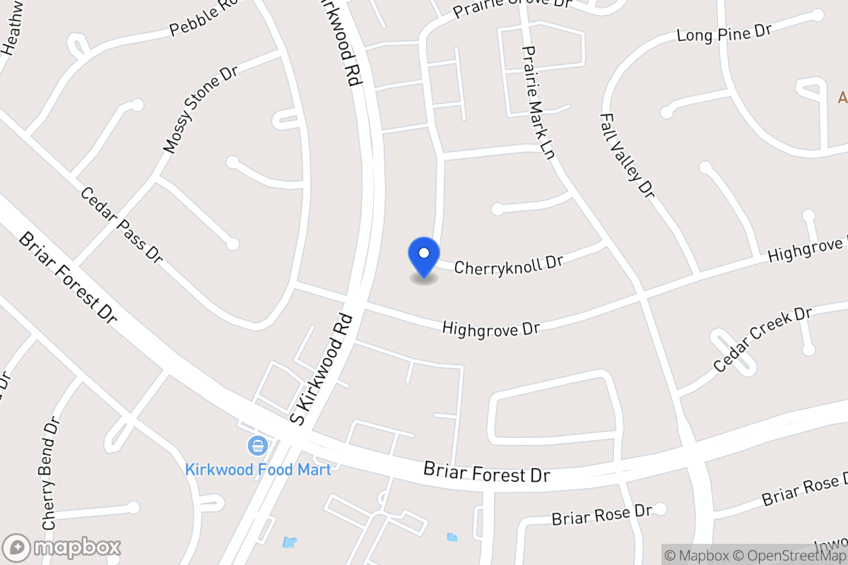 Map of 11719 Cherryknoll Dr, Houston