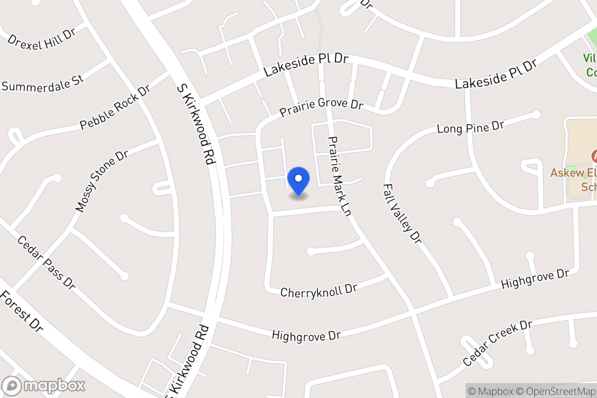 Map of 11618 Brookspring Dr, Houston