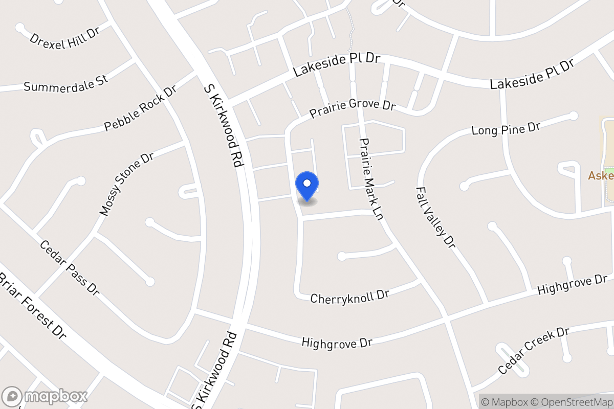 Map of 11626 Brookspring Dr, Houston