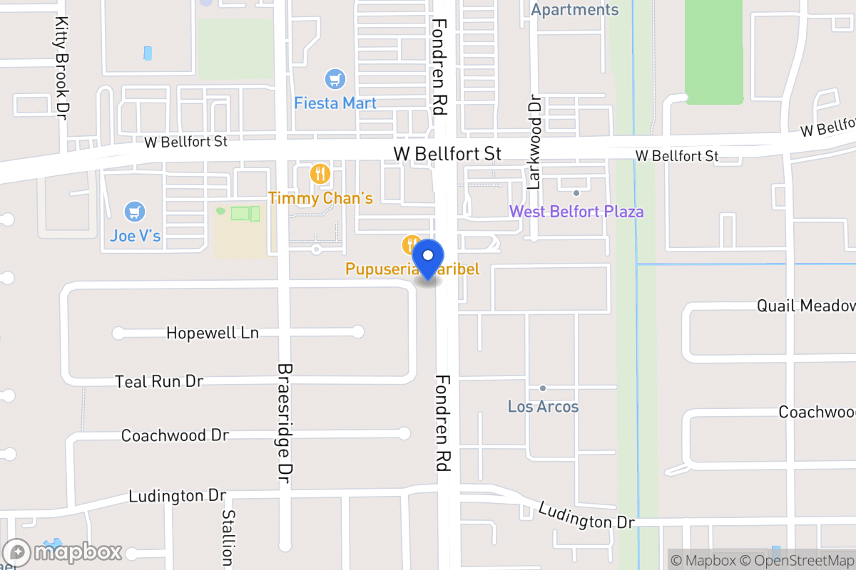 Map of 11403 Pepperdine Ln, Houston