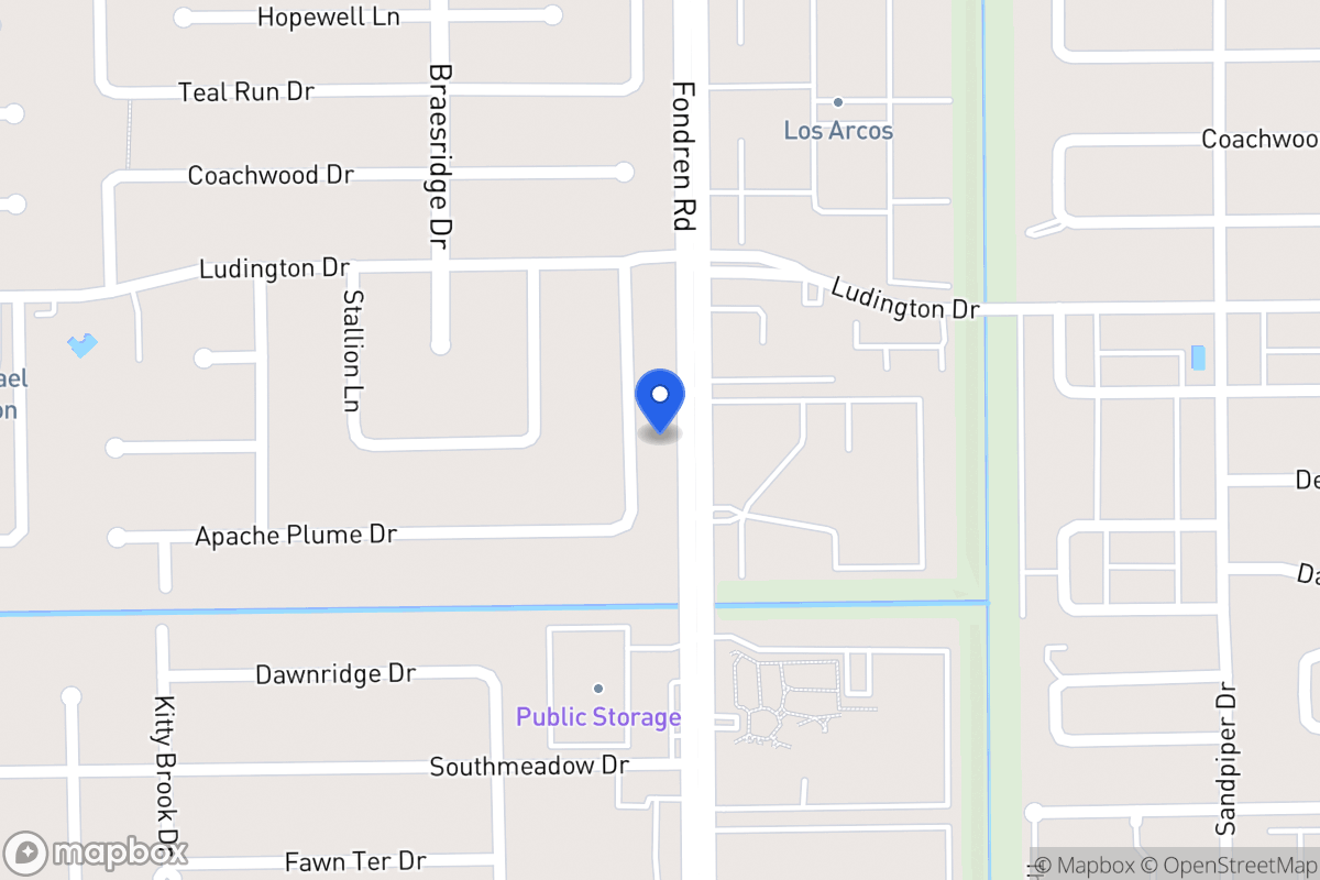 Map of 11827 Pepperdine Ln, Houston
