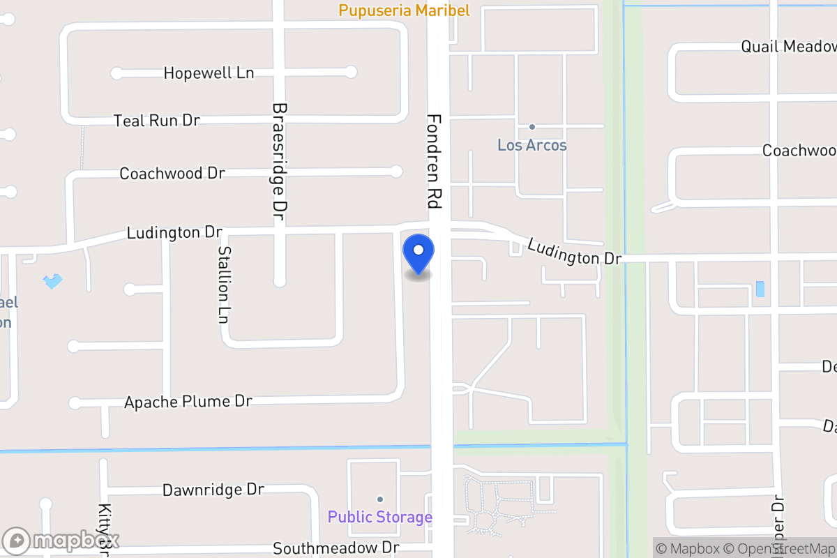 Map of 11811 Pepperdine Ln, Houston