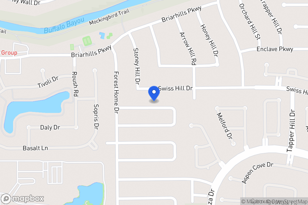 Map of 14122 Langbourne Dr, Houston