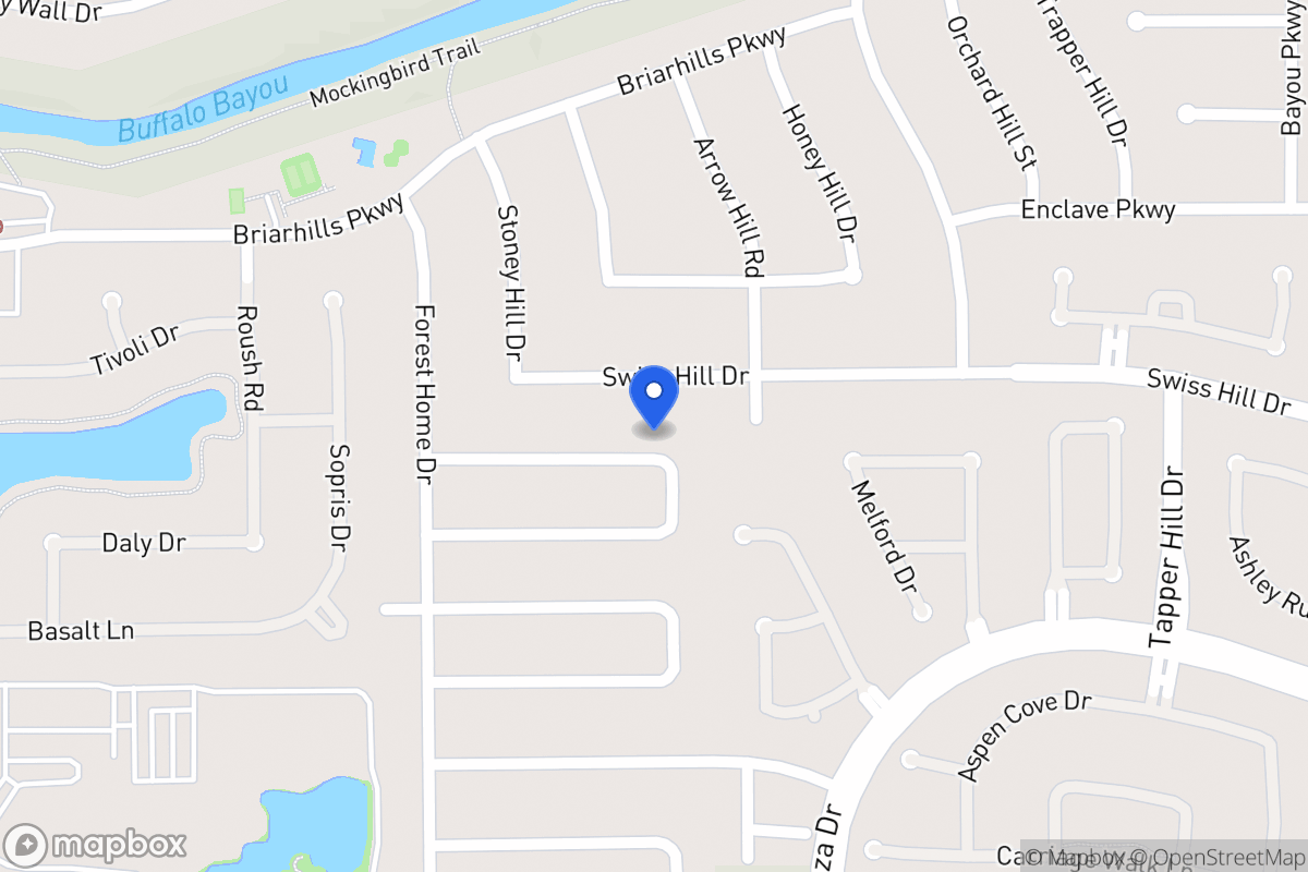 Map of 14106 Langbourne Dr, Houston