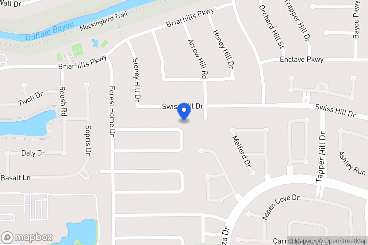 Map of 14102 Langbourne Dr, Houston