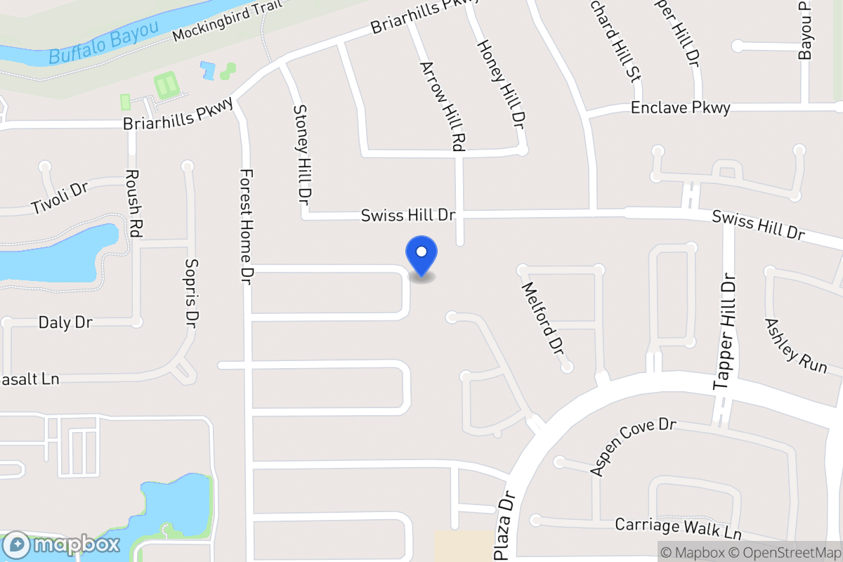 Map of 14107 Stokesmount Dr, Houston