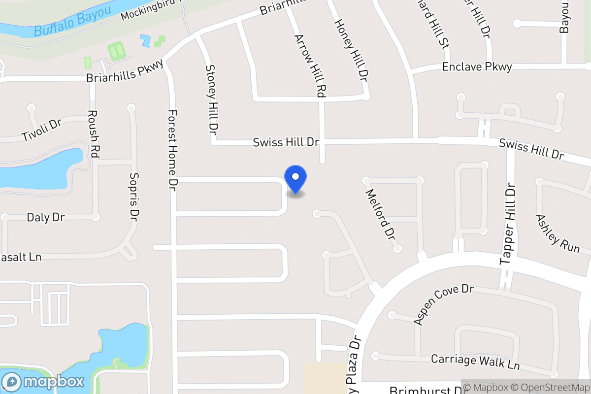 Map of 14111 Stokesmount Dr, Houston