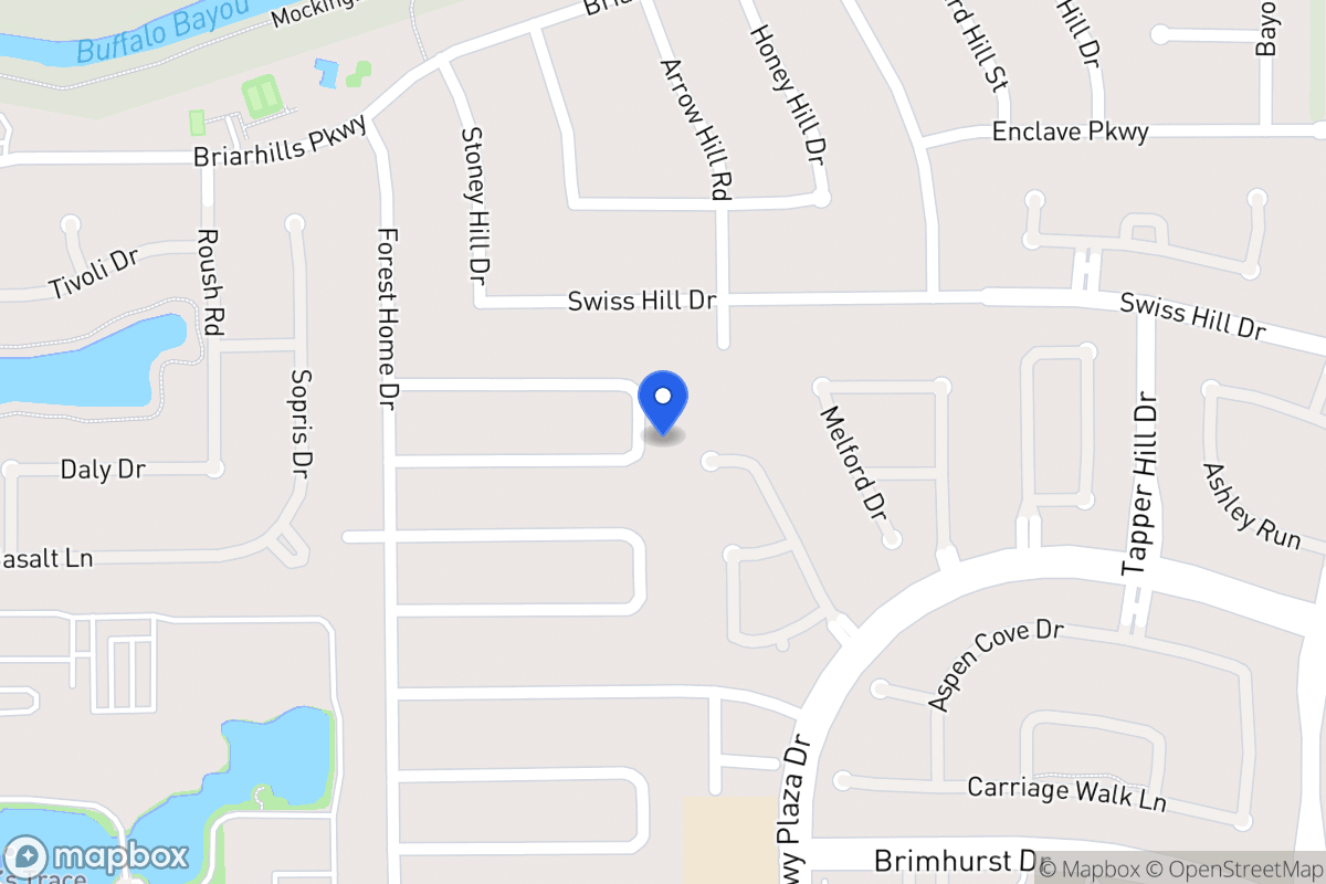 Map of 14115 Stokesmount Dr, Houston