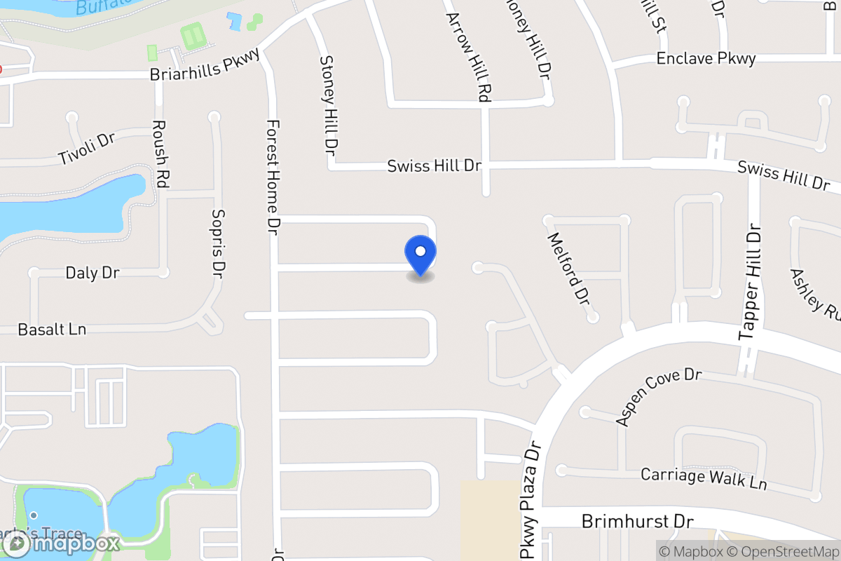 Map of 14127 Stokesmount Dr, Houston
