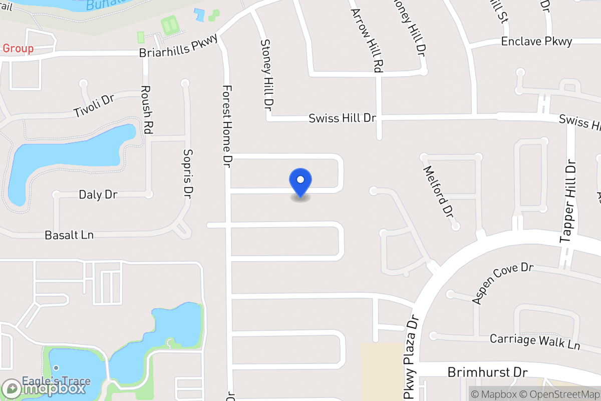 Map of 14143 Stokesmount Dr, Houston