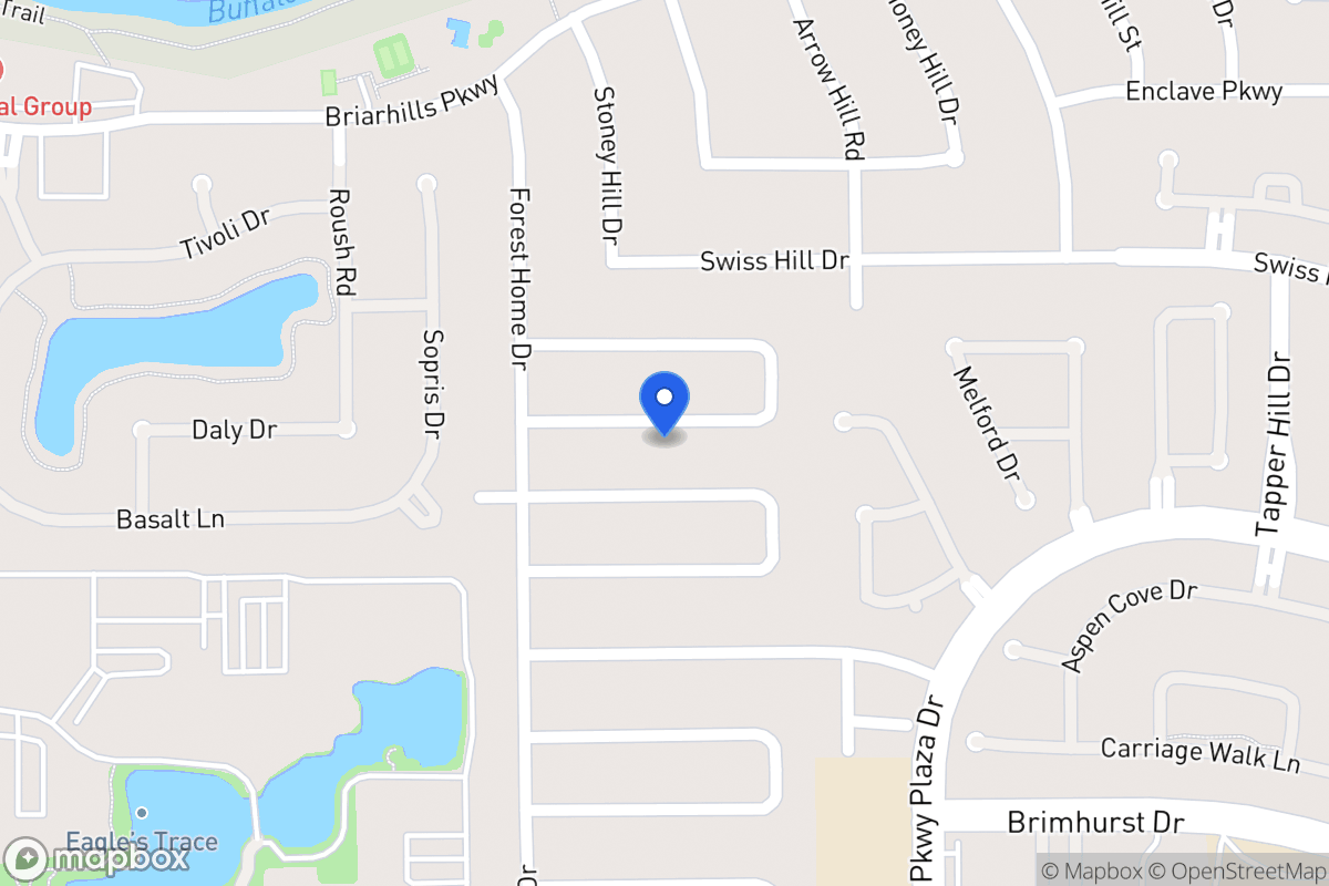 Map of 14147 Stokesmount Dr, Houston