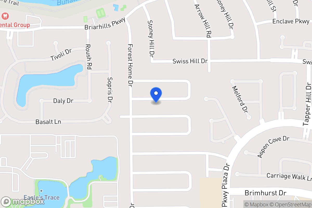 Map of 14207 Stokesmount Dr, Houston