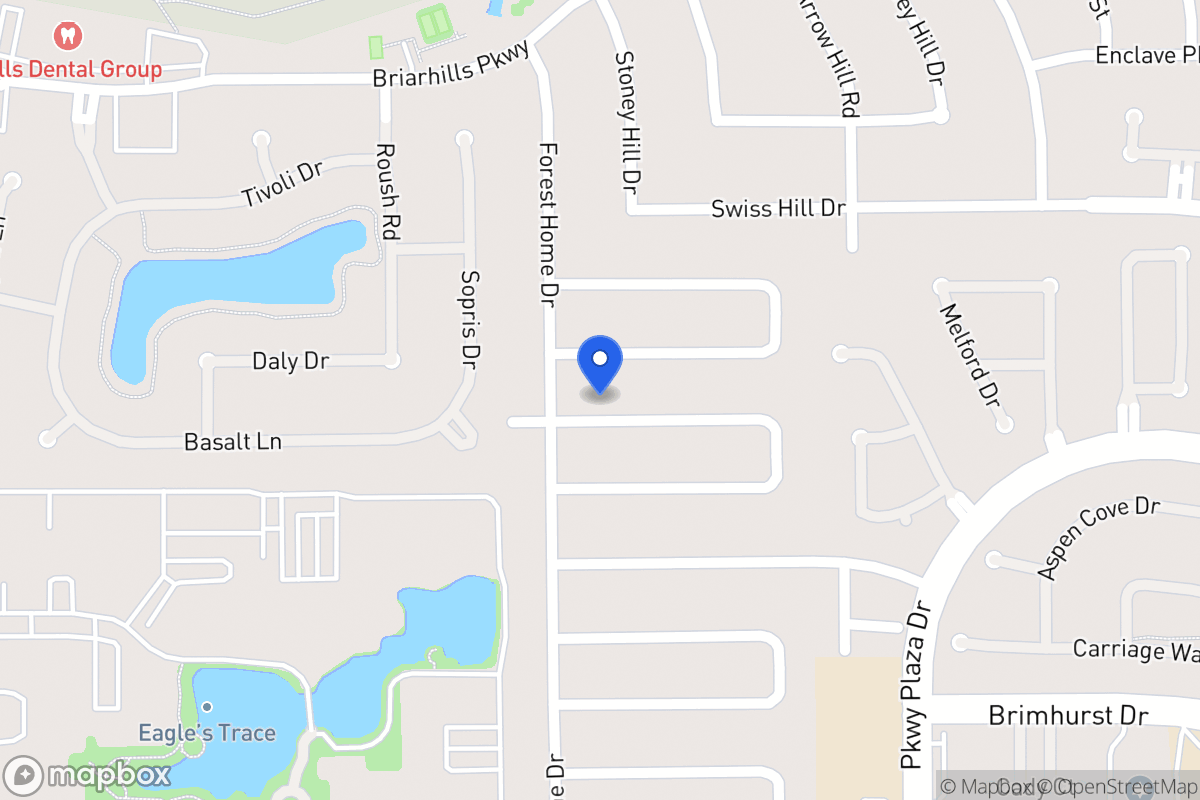 Map of 14218 Woodnook Dr, Houston