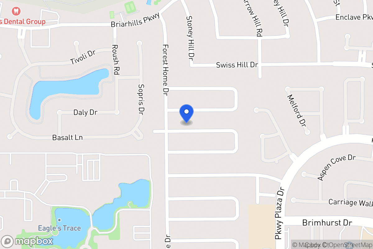Map of 14214 Woodnook Dr, Houston