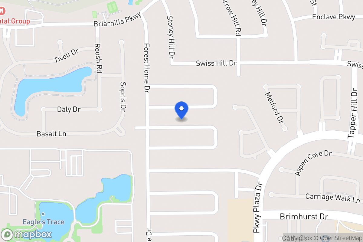 Map of 14202 Woodnook Dr, Houston