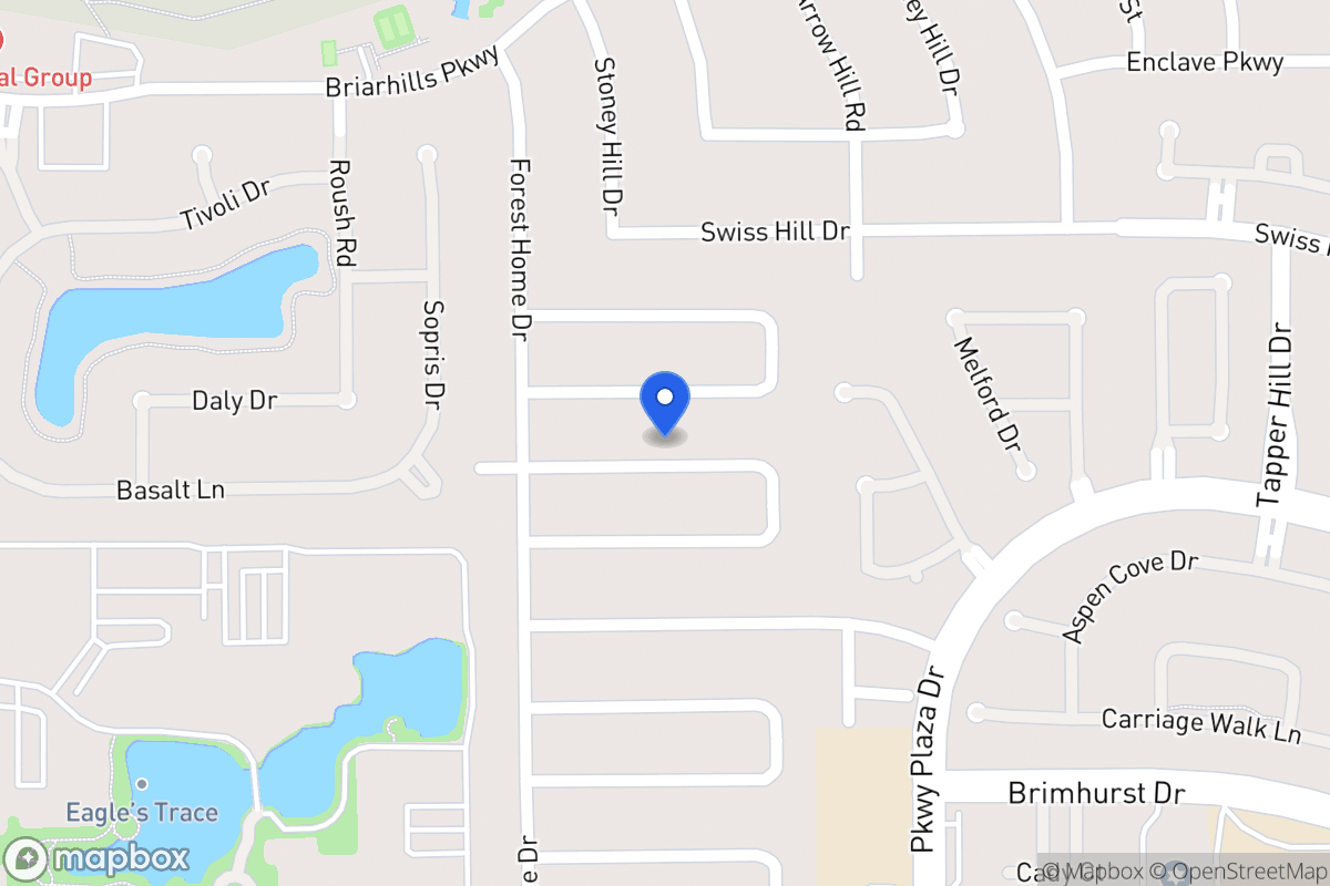 Map of 14126 Woodnook Dr, Houston