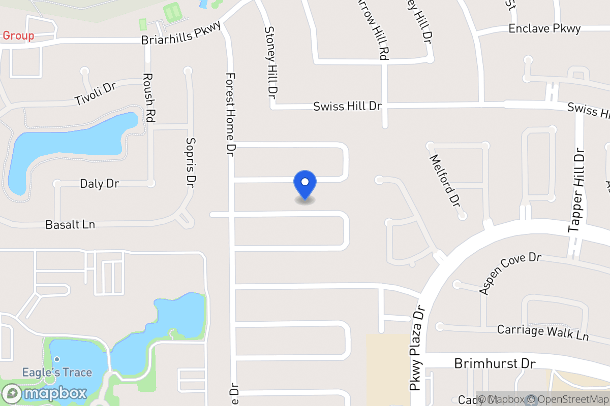 Map of 14122 Woodnook Dr, Houston