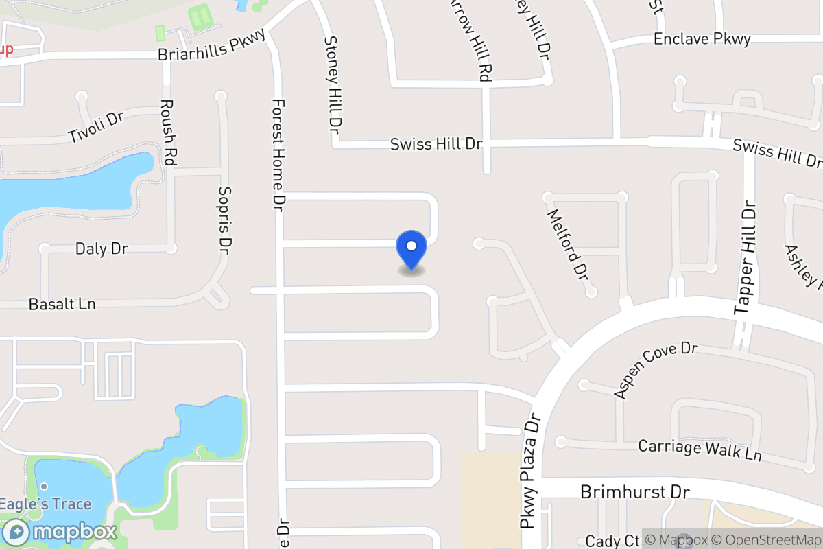 Map of 14110 Woodnook Dr, Houston