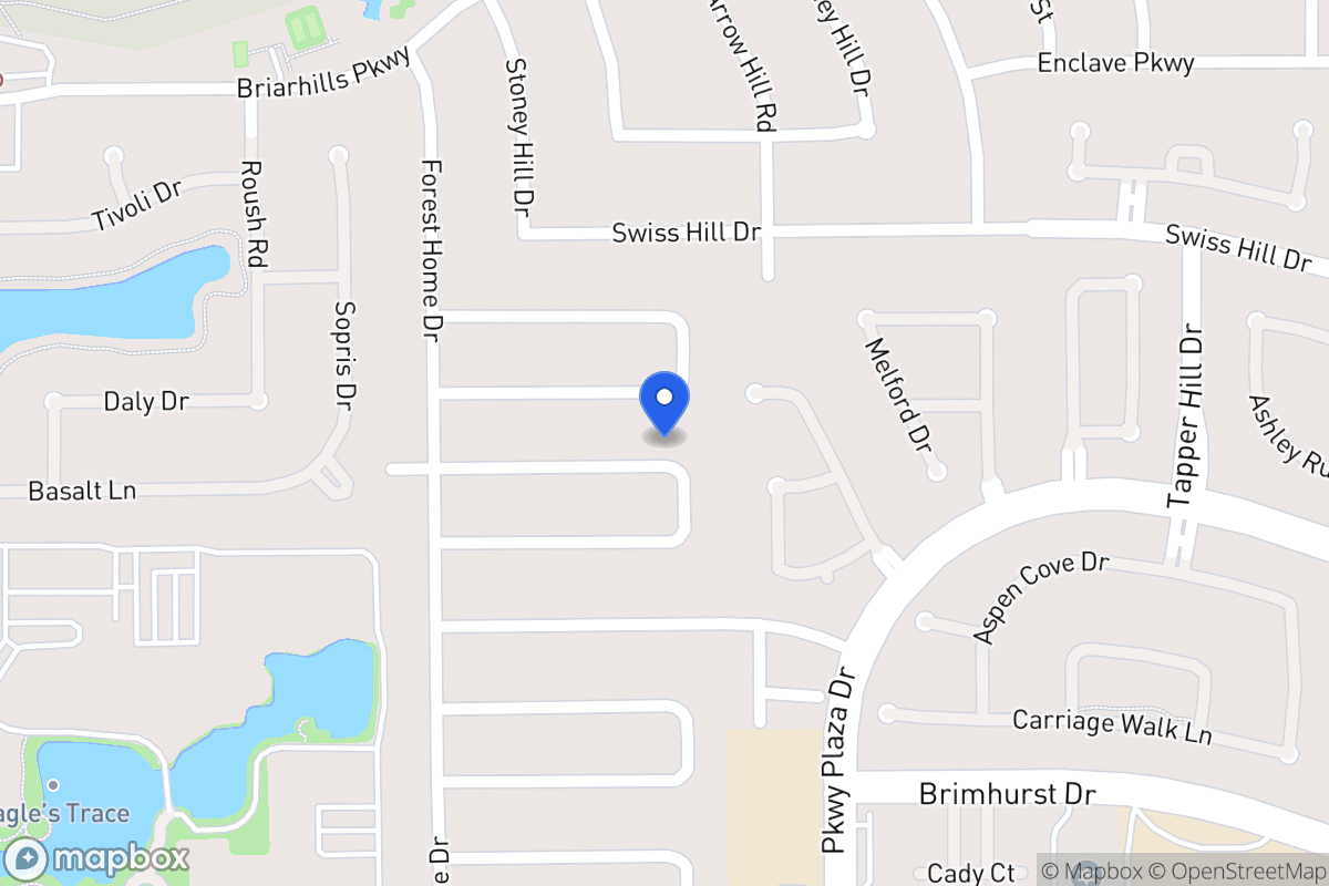 Map of 14106 Woodnook Dr, Houston