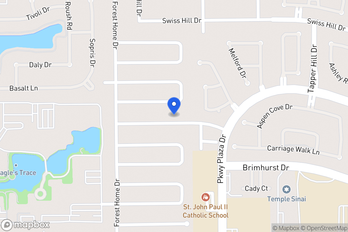 Map of 14122 Sandfield Dr, Houston
