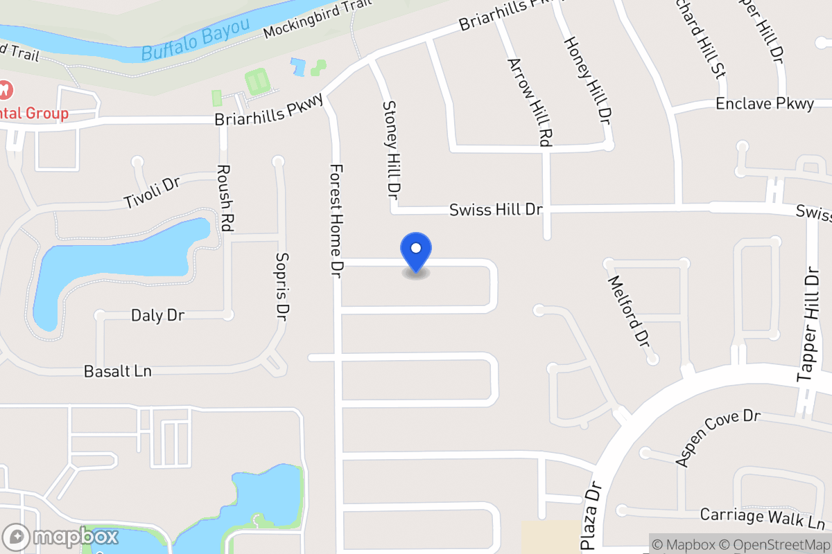 Map of 14203 Langbourne Dr, Houston