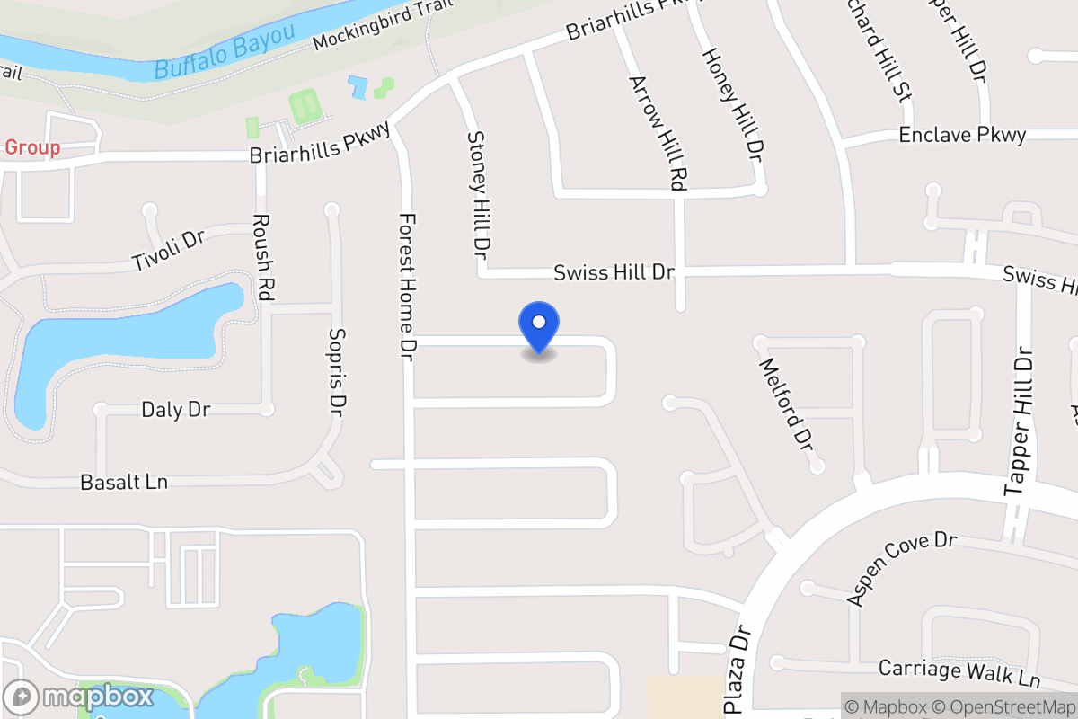 Map of 14123 Langbourne Dr, Houston